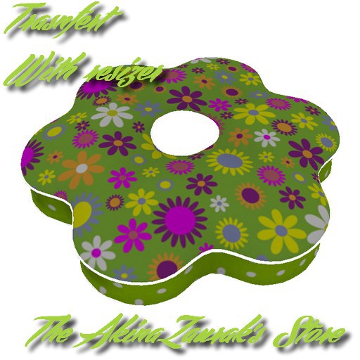 Flower cushion - Floreal cushion Mesh