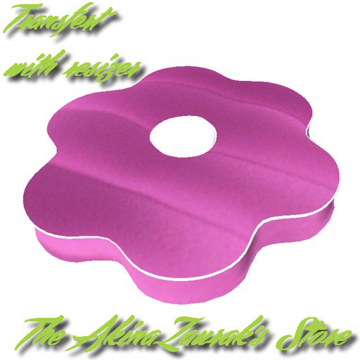 Flower cushion - Pink cushion Mesh