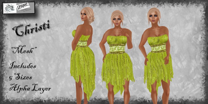 Unique Clothing-Christi-Lime