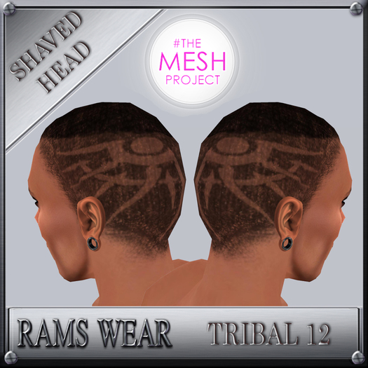 RWHB17-Rams Wear-tribal 12#TMP applier