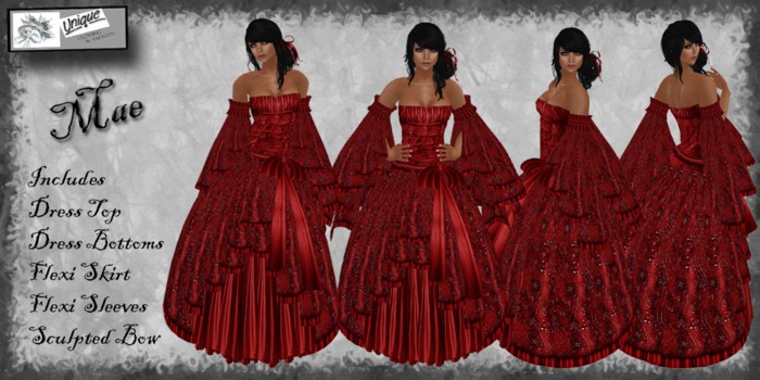 Unique Clothing-Mae-Red