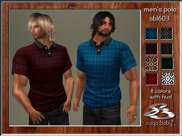 SB1604 Stripe Polo