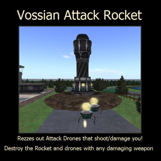 Vossian Attack Rocket boxed