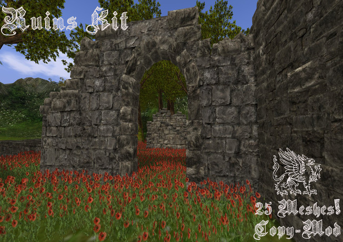 Worlds End - Ruins Kit - C/M