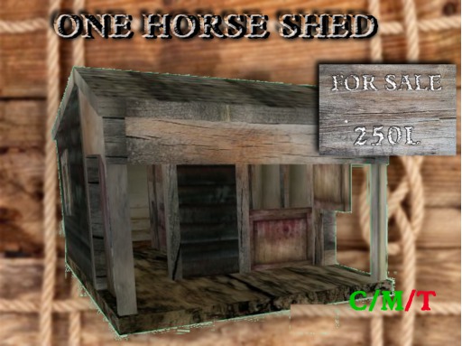 One Horse Shed Boxed