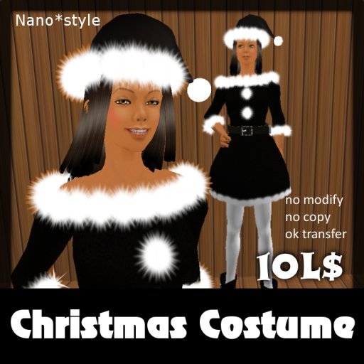 Christmas Costume (BLACK)