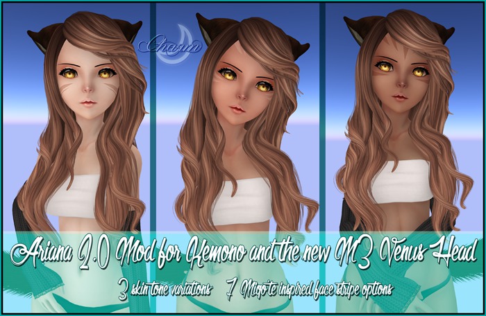 .:*Charm*:. Ariana 2.0 Kemono/M3V Mod (Open Me)