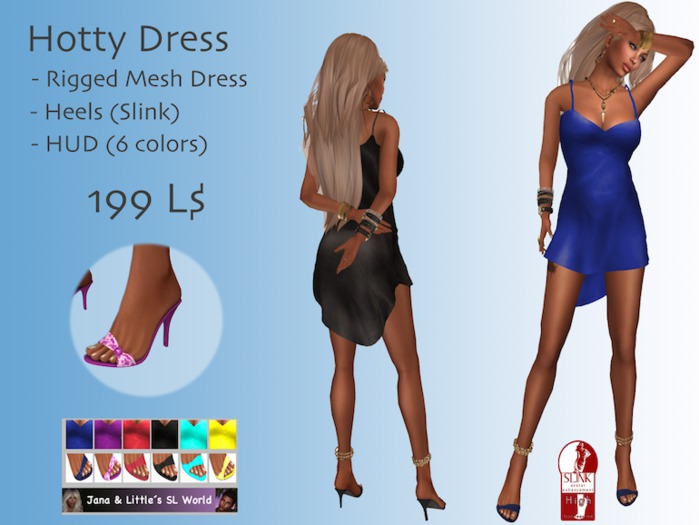 Hotty Dress (rigged Mesh)