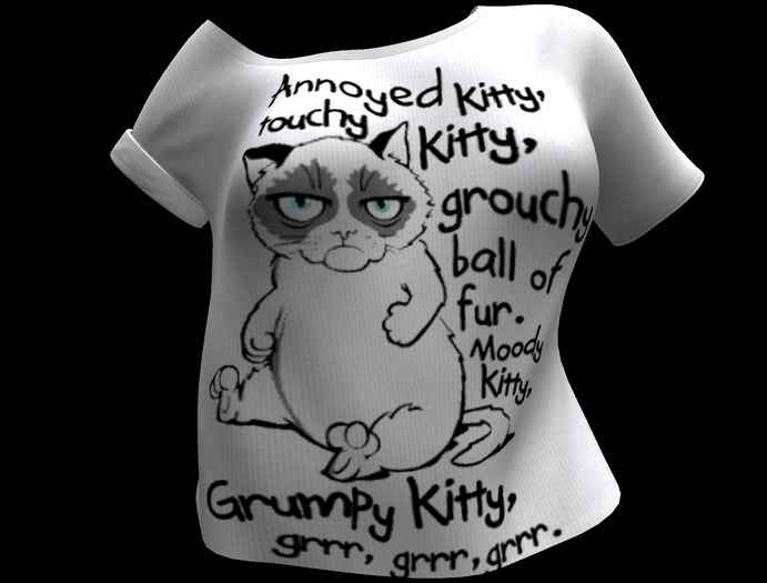 MESH grouchy loosetee bagged