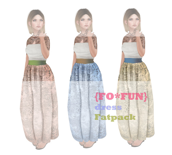 {FO*FUN} ethnic gown (fatpack)