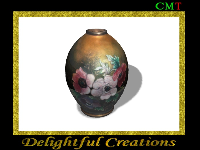 Floral Vase w/shadow