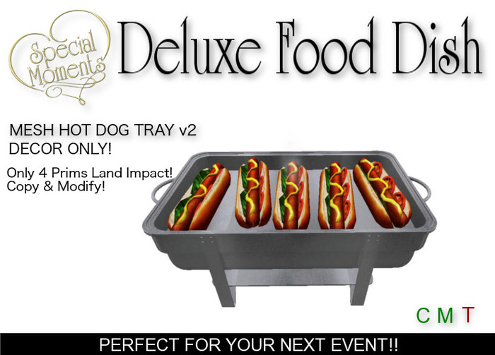 Deluxe Food Decor - Hot Dogs v2 (Decor only!)   Copy!!