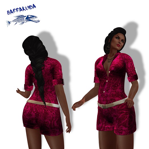 Overalls with shorts V10 Red PROMO