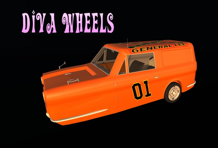 Second Life Marketplace - Diva Wheels General Lee Regal