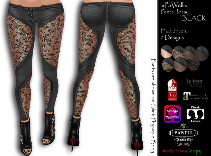 .::PaWell::. Pants Jessy Black (Wear)