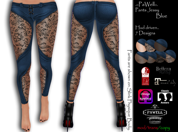 .::PaWell::. Pants Jessy Blue
