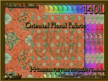 Oriental Floral Fabric Seamless Textures Materials Ready Full Perms 1024x1024 