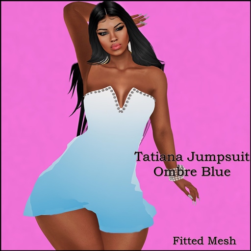 Tatiana Jumpsuit - Ombre Blue