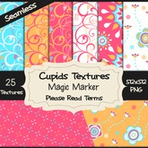 *Cupids Textures * 25 MAGIC MARKER