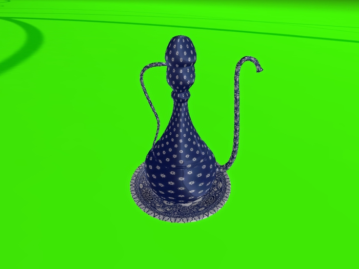 Jug white blue chinese