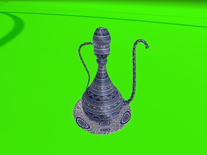 Jug white blue chinese