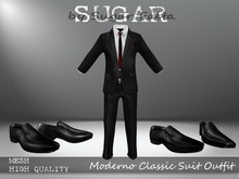 SUGAR for Men - Moderno Classic Suit with Shoes - A