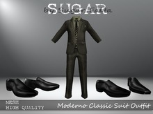 SUGAR for Men - Moderno Classic Suit with Shoes - E