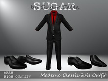 SUGAR for Men - Moderno Classic Suit with Shoes - C