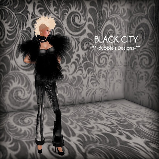 Bubble's Designs-BLACK CITY