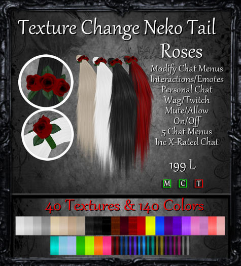 Psychotic Neko Magic Messy Tail Unisex 1000's options