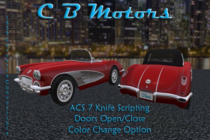 {CBM} 1959 Corvette Convertible