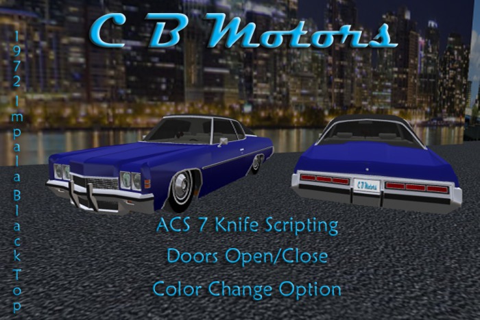 1972 Impala (Black Top)