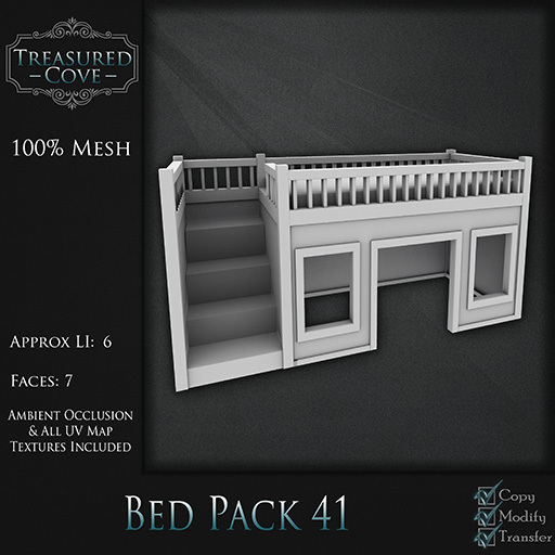 -TC- Bed Pack 41 Mesh 50% Discount!!