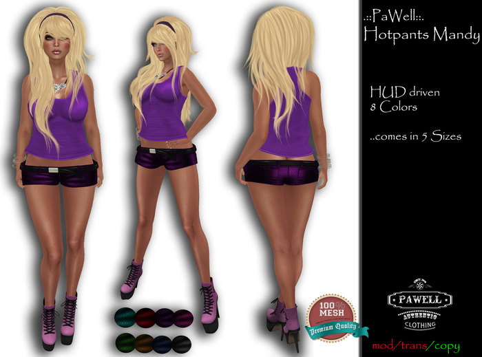.::PaWell::.Hot Pants Mandy (Wear)