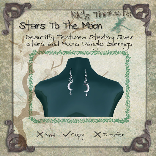 Stars and Moon Earrings