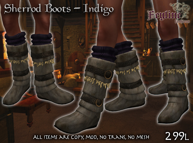 *FF* Sherrod Boots Indigo