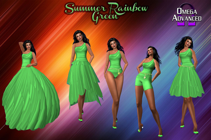 Summer Rainbow Red