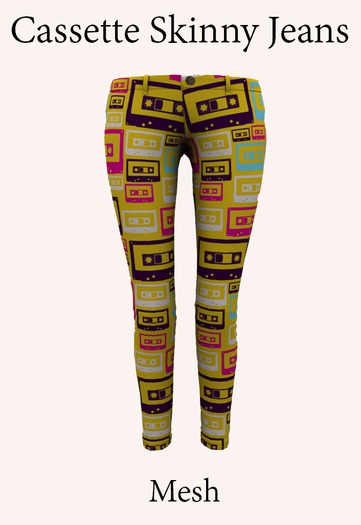Cassette Skinny Jeans