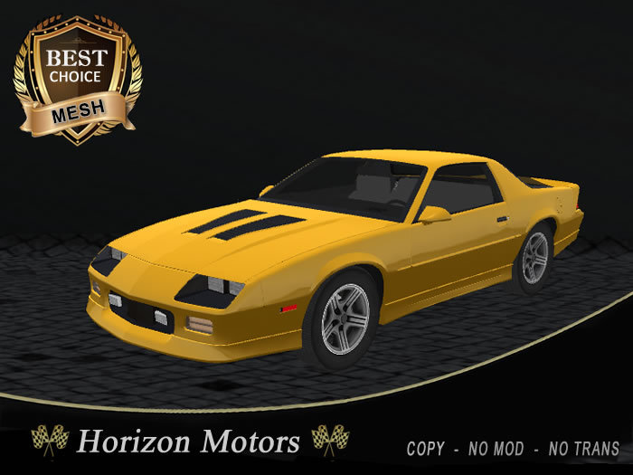 Camro IROCKz (Yellow) Box