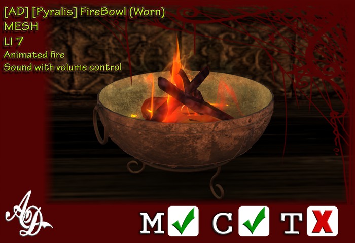 [AD] [Pyralis] FireBowl (Worn) BOXED