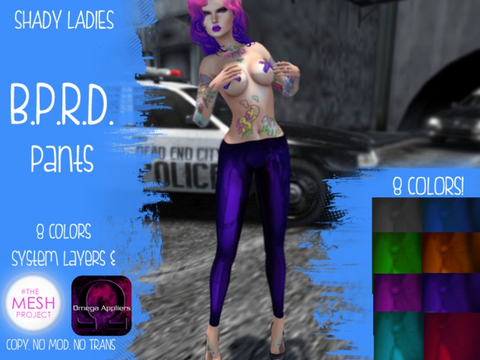 Shady Ladies- B.P.R.D.- Pants [BOXED]