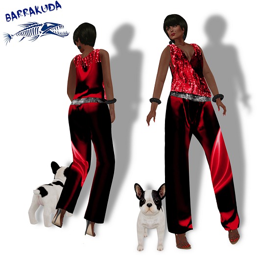 jumpsuit "Fiery" V2 Red PROMO
