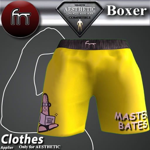 [FN] Aesthetic Boxers Master Bates -Box-
