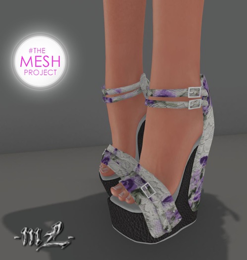 -mL- Emerson Shoes (for TMP high feet) - Purple