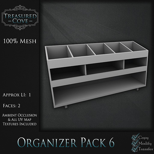 -TC- Organizer Pack 6 Mesh 50% Discount!!