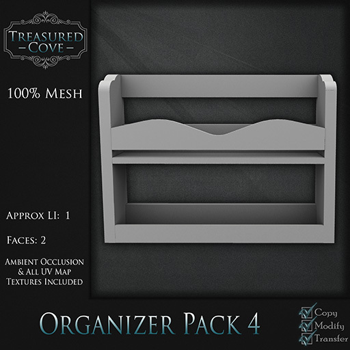 -TC- Organizer Pack 4 Mesh 50% Discount!!