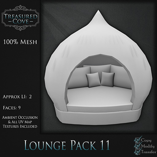 -TC- Lounge Pack 11 Mesh 50% Discount!!