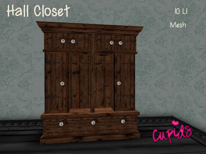 RUSTIC Hall Closet MESH