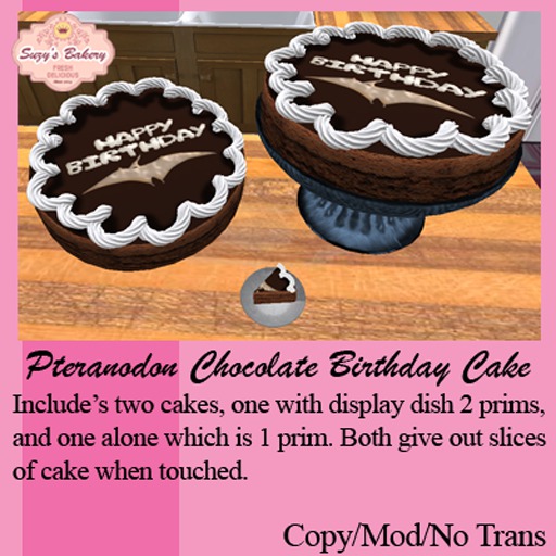 Pteranodon Chocolate Cake