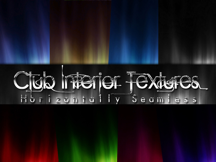 FULL PERM Horizontally Seamless Club Interior Textures